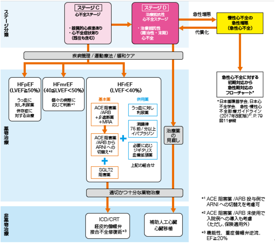 心不全治療薬の三種の新器: <Font Size=